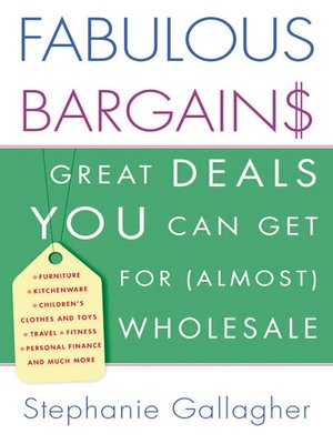 cover image of Fabulous Bargains!
